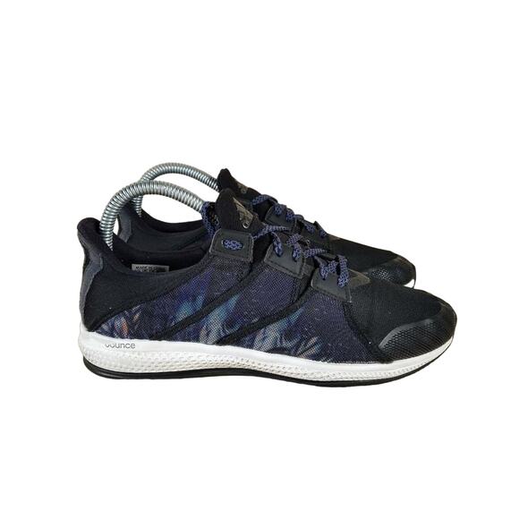 Adidas - Gymbreaker Bounce - Running Shoes - Blue/Black -Women's -6 - ART AQ5366 - Picture 1 of 9